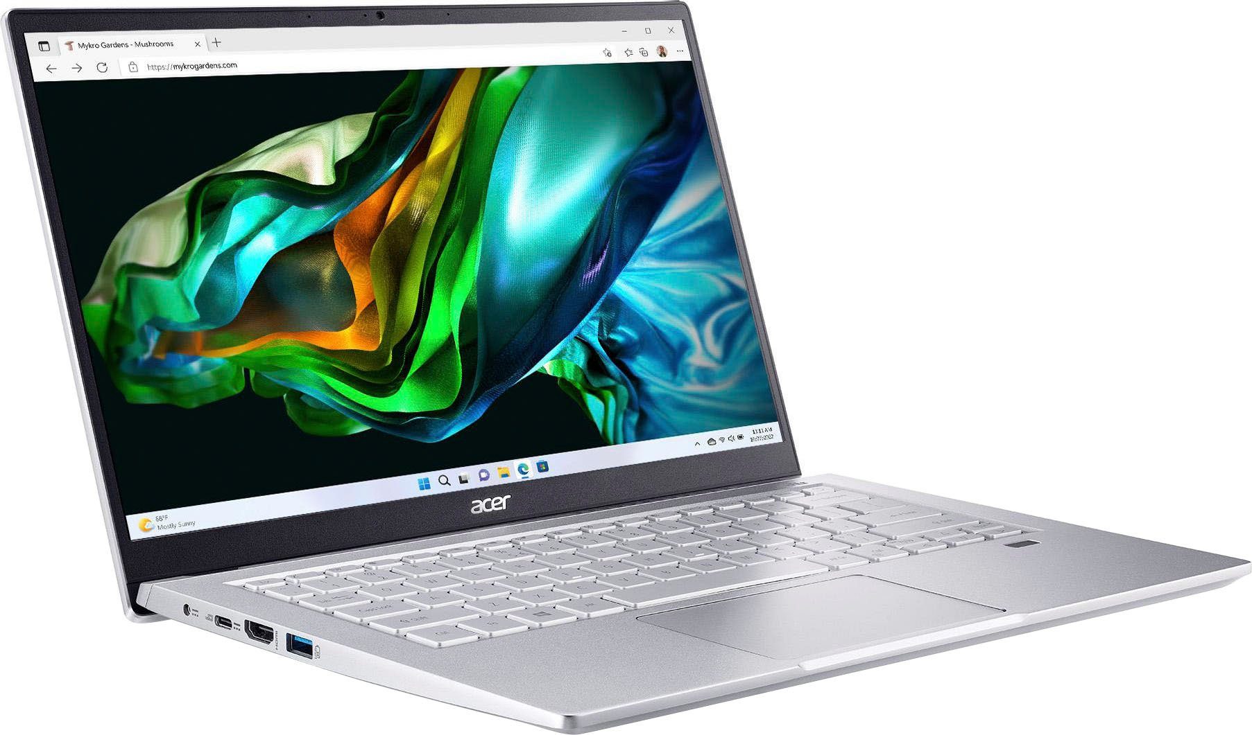 Acer Swift 3 SF314-43-R8UF Notebook (35,56 cm/14 Zoll, AMD Ryzen 5 5500U, Radeon Graphics, 512 GB SSD)