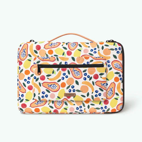 Lake Como 15/16 inch beige laptop sleeve