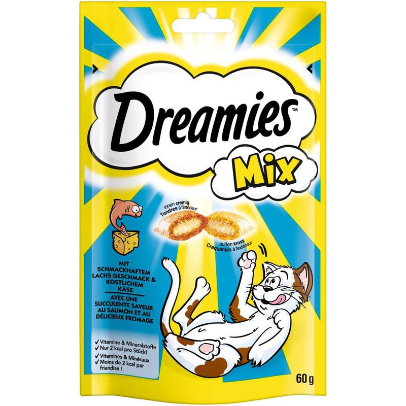 Sparpaket Dreamies Katzensnacks Mix Pack 6 x 60 g
