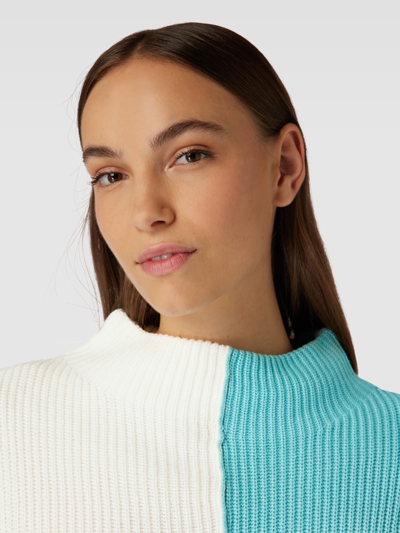 Strickpullover mit Farbverlauf in offwhite