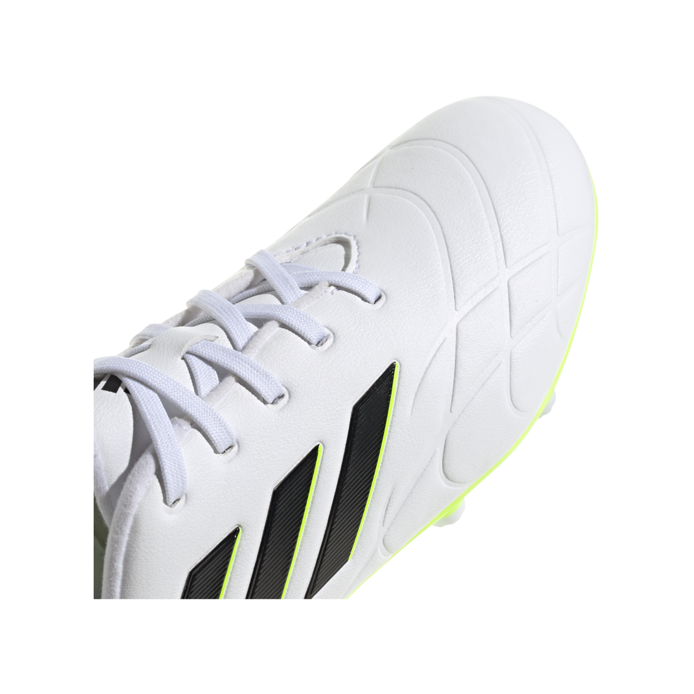 adidas COPA Pure.3 FG Kids Weiss Schwarz Gelb