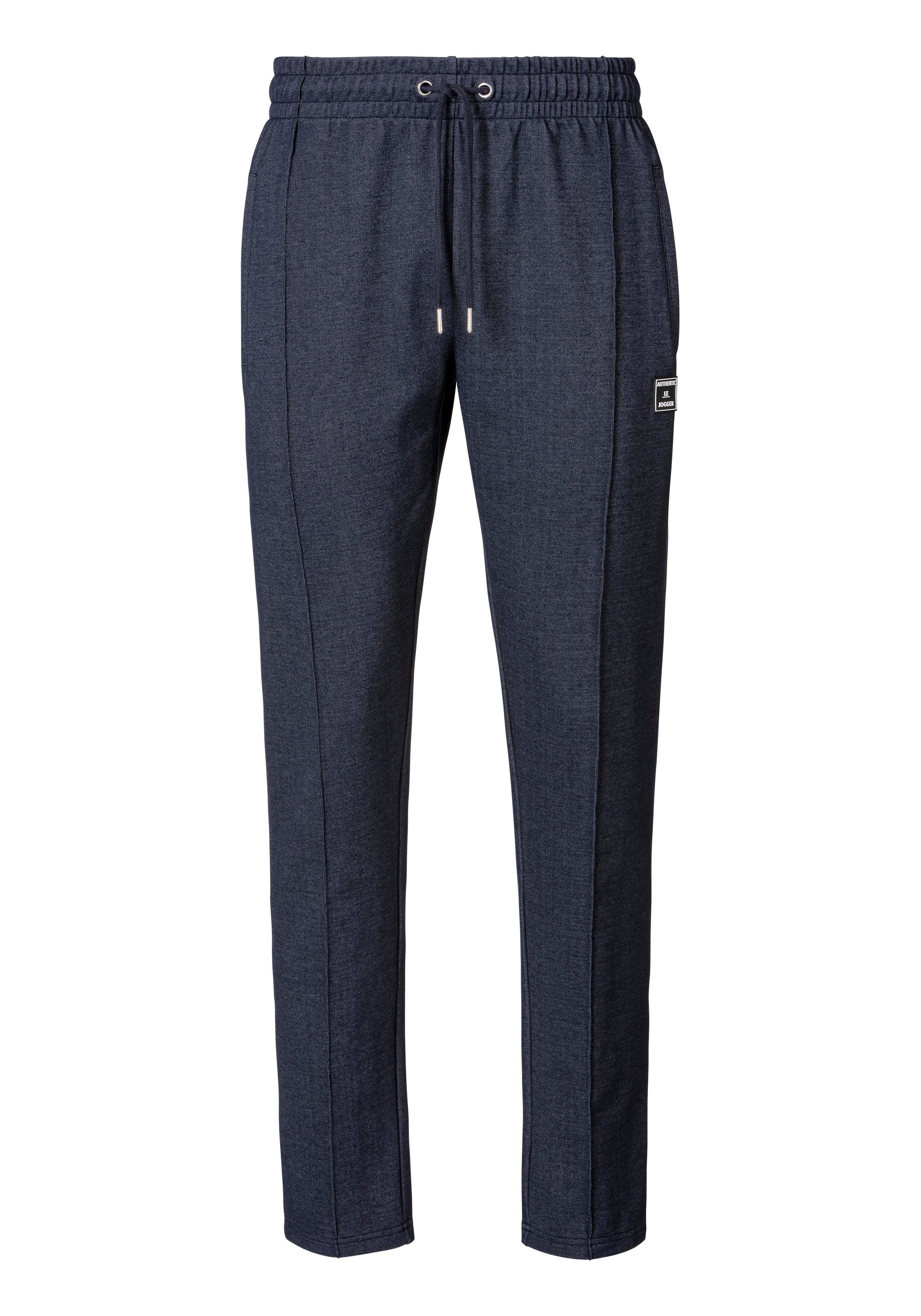 AUTHENTIC LE JOGGER Loungehose aus Pikee-Qualität