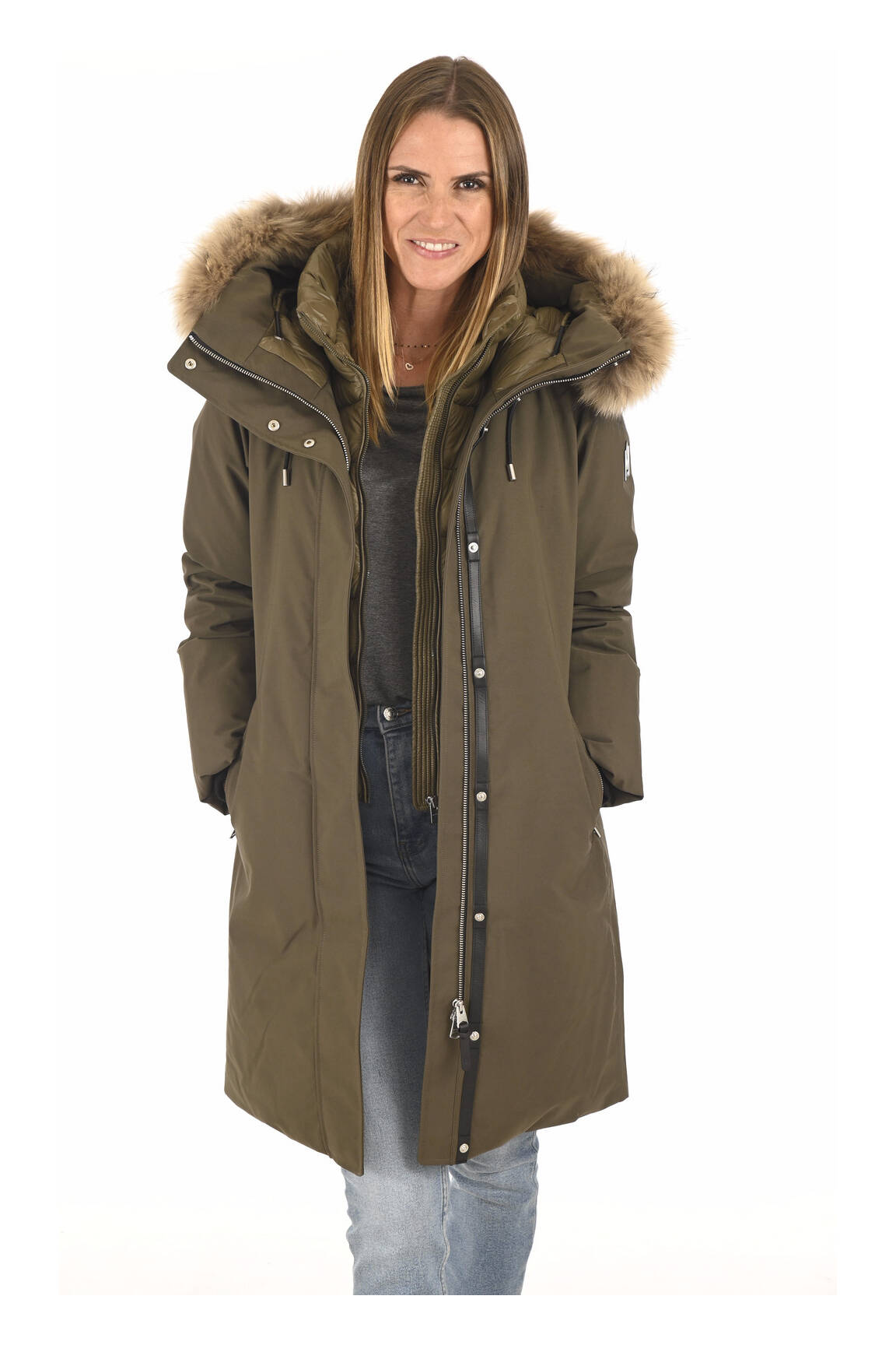 Mackage Parkas Femme couleur vert