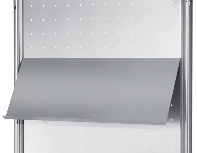 Kerkmann Schrägboden Metropol Spezial Grau 750 x 300 x 310 mm