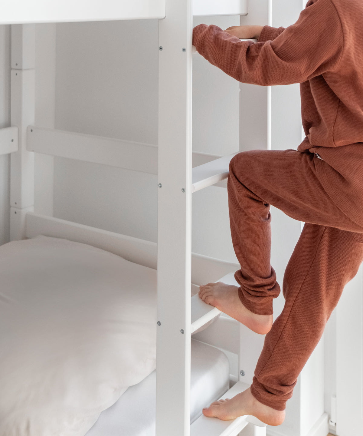 Etagenbett Buche Hoch Weiß