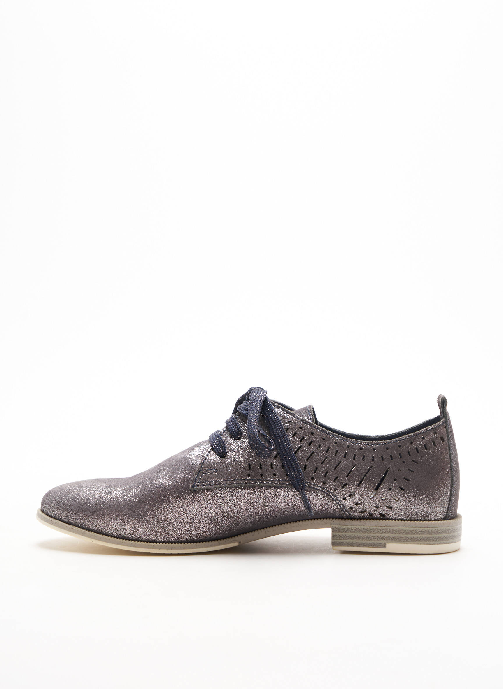 Marco Tozzi Derby Femme couleur gris