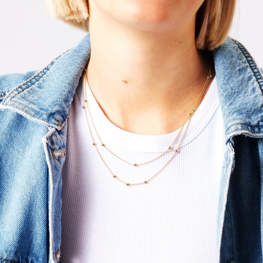 Esprit Chaînette 925 Argent collier
