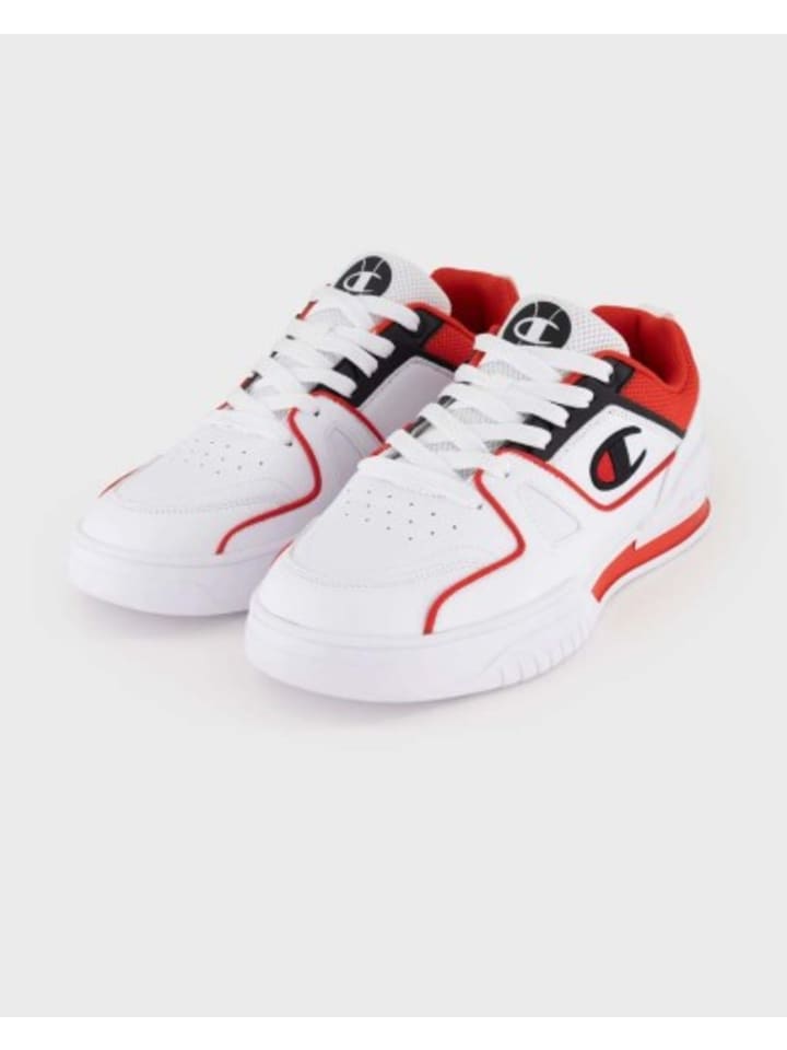 Champion Turnschuhe S21882 in Weiß / Rot günstig kaufen