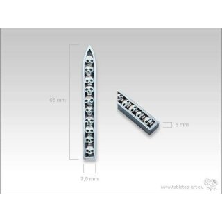 Schädel Insignien - Set 1 (2x2)