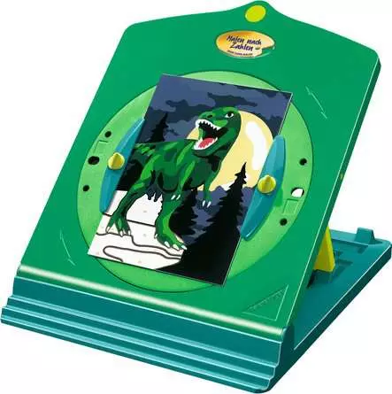 CreArt Atelier Dinosaurier - Malen nach Zahlen für Kinder ab 7 Jahren