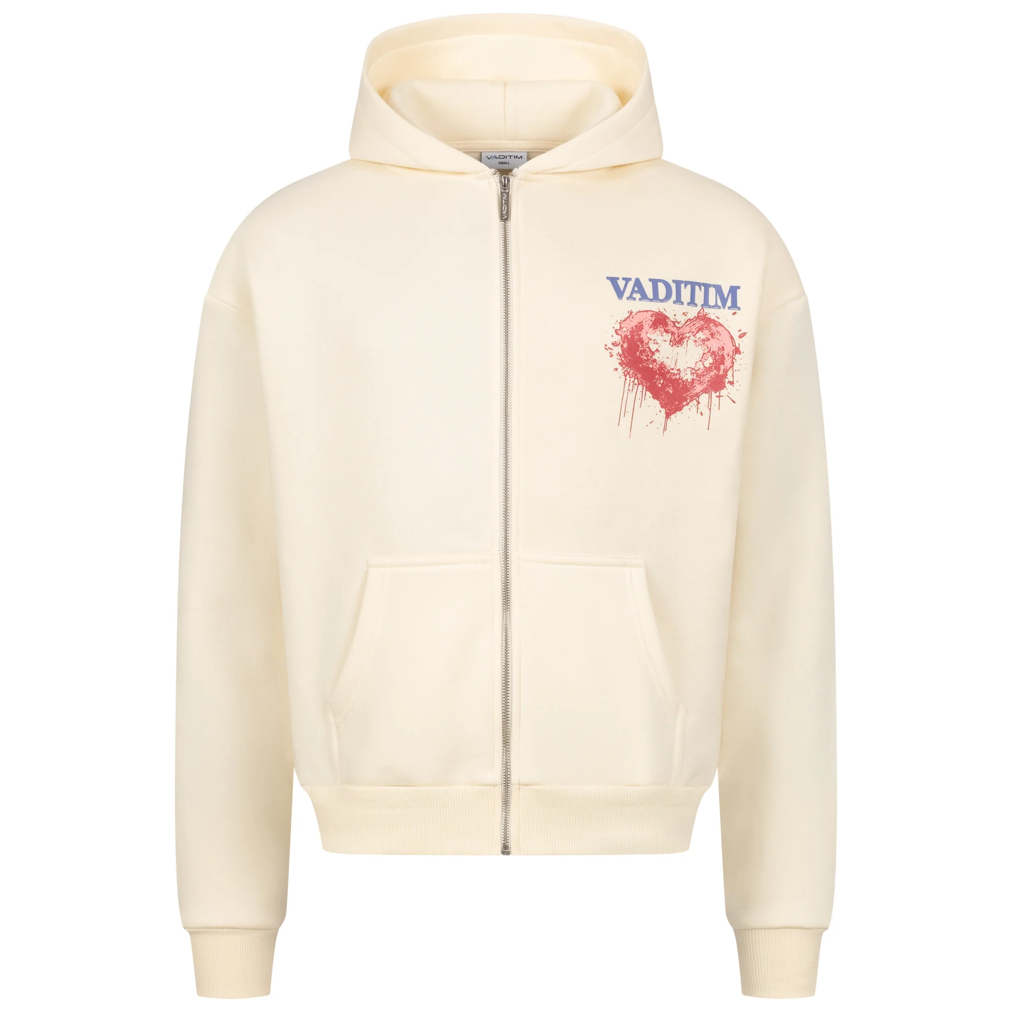 Love Hurts Cream Zipper