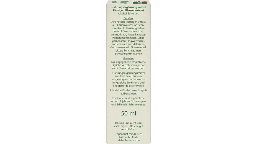 Doppelherz pure Bitter Tropfen 50 ml 50 ml