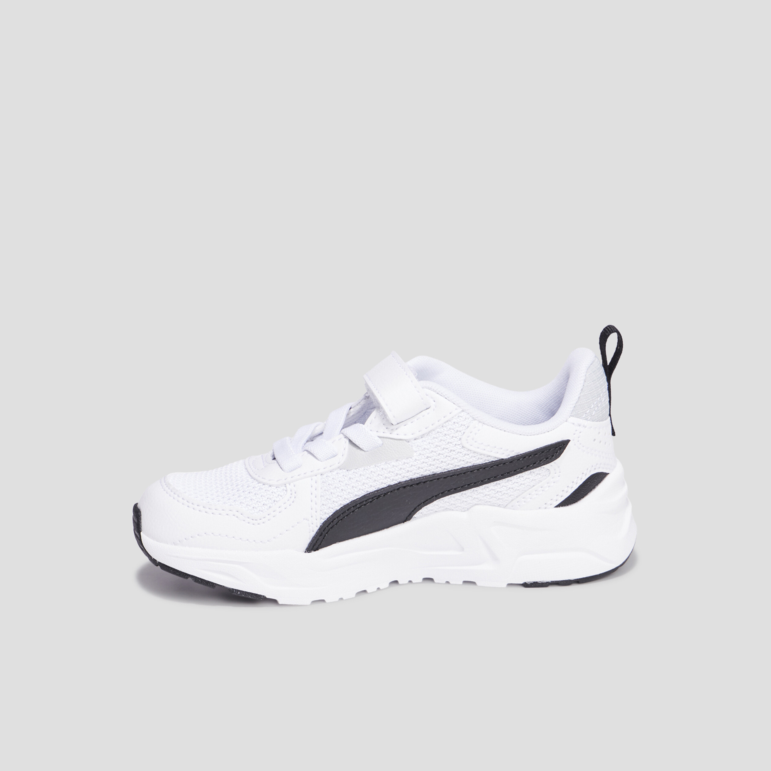 Baskets running à scratchs Puma Trinity blanc garçon | La Halle
