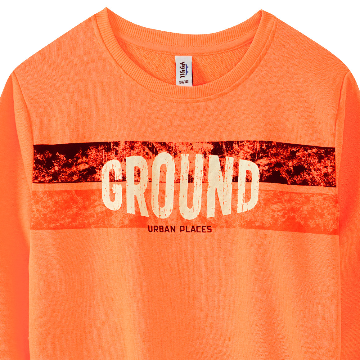 Jungen Sweatshirt mit großem Print