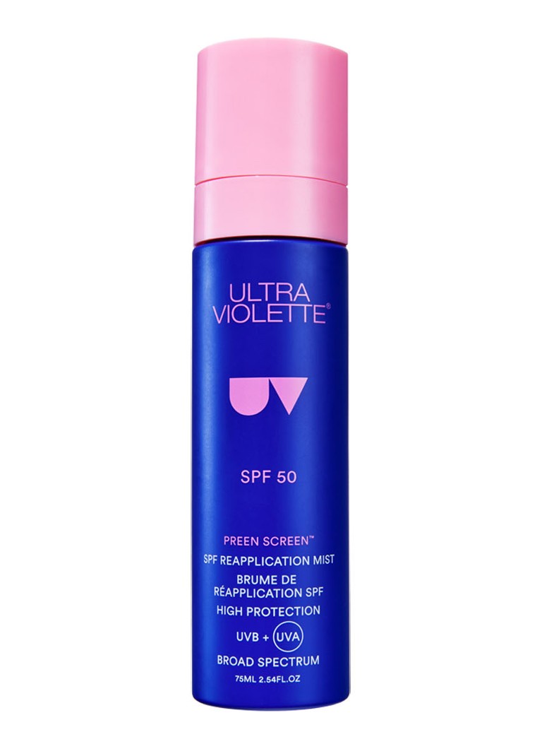 Spray facial cu filtru UV și SPF 50 – Spray facial cu filtru UV