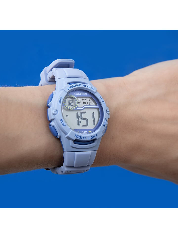 Calypso Digital-Armbanduhr Calypso Junior hellblau günstig kaufen onesize