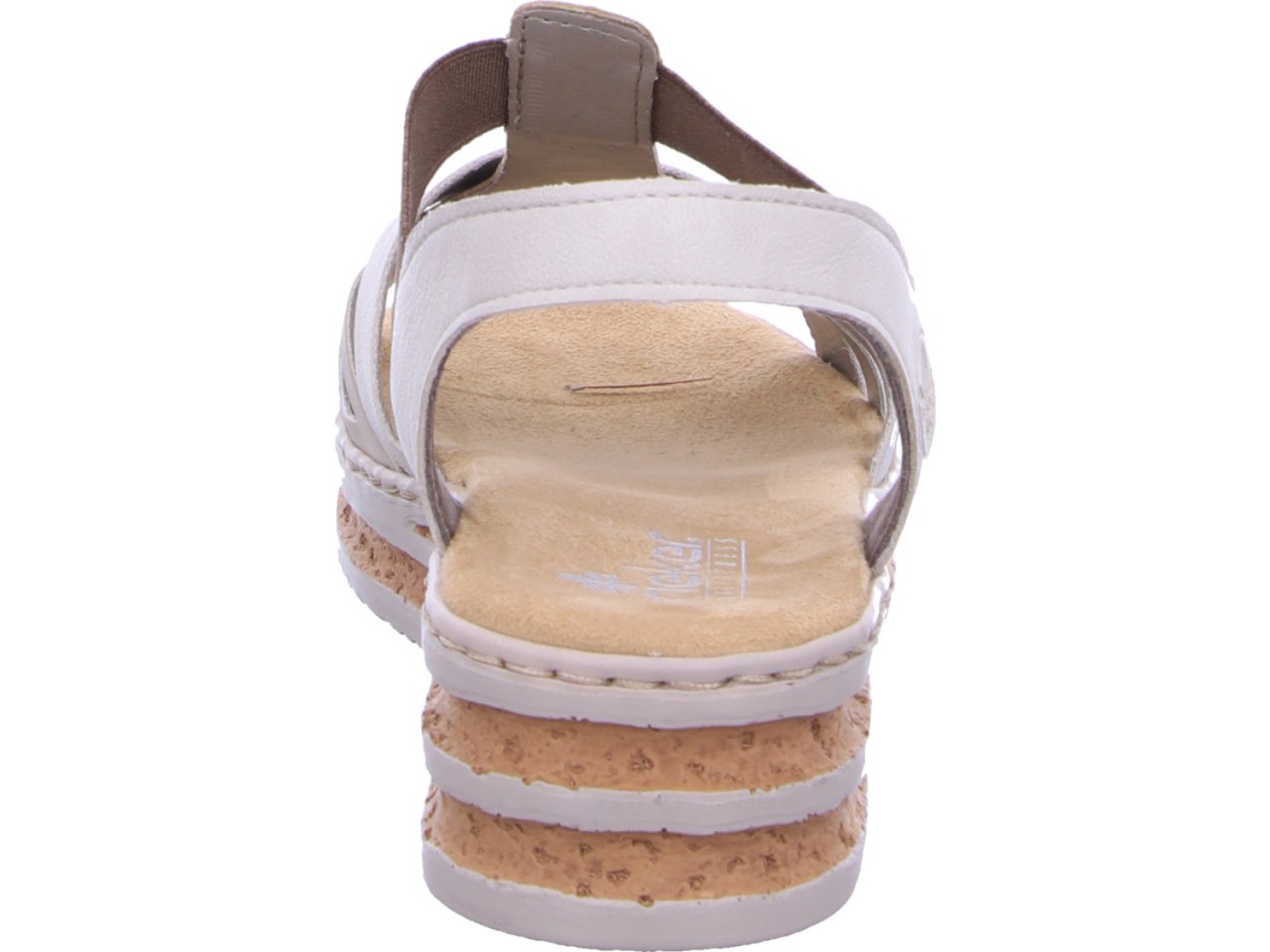 RIEKER Klassische Sandalen beige