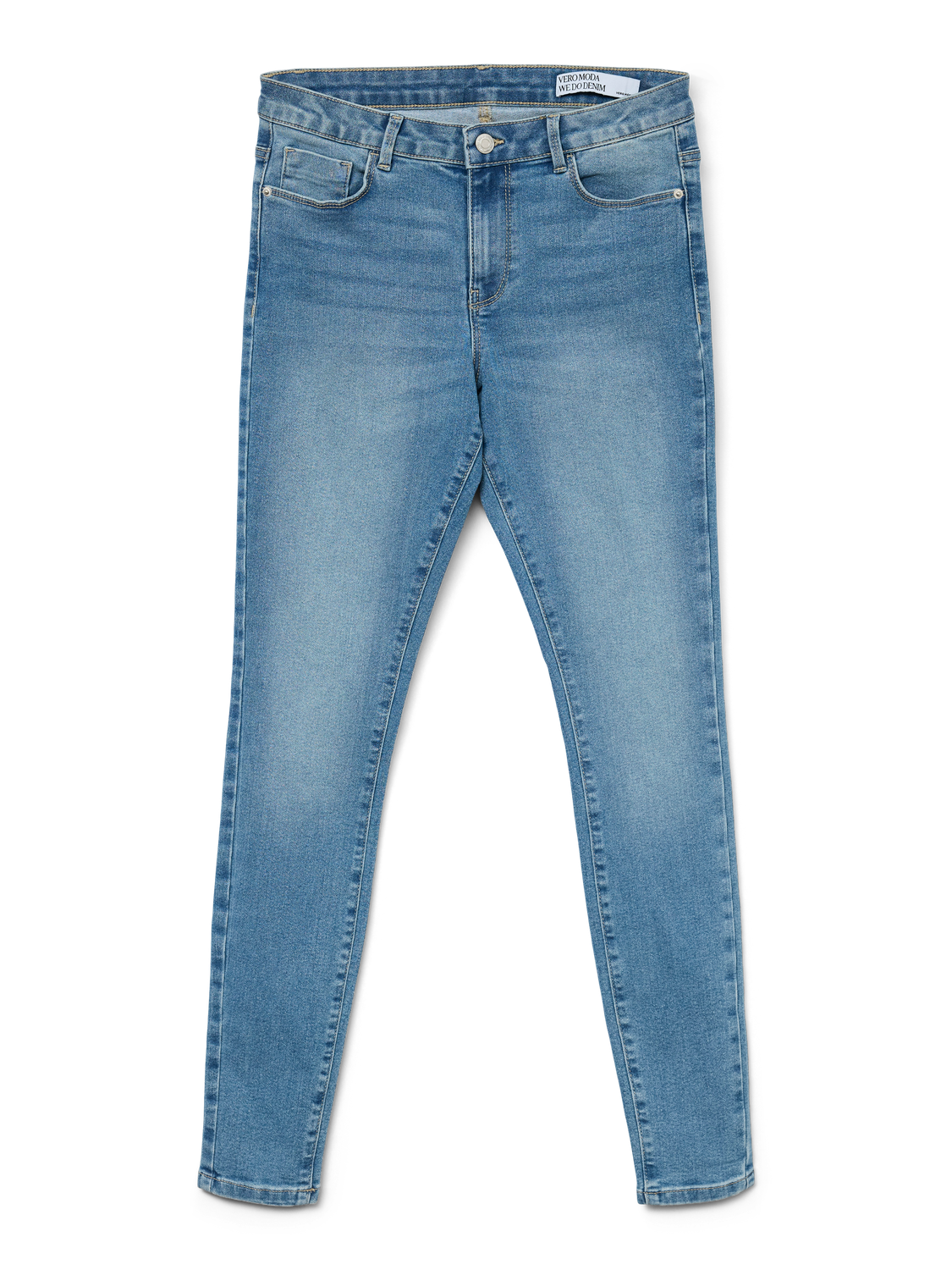 VMELLY Mid Rise Skinny Fit Jeans