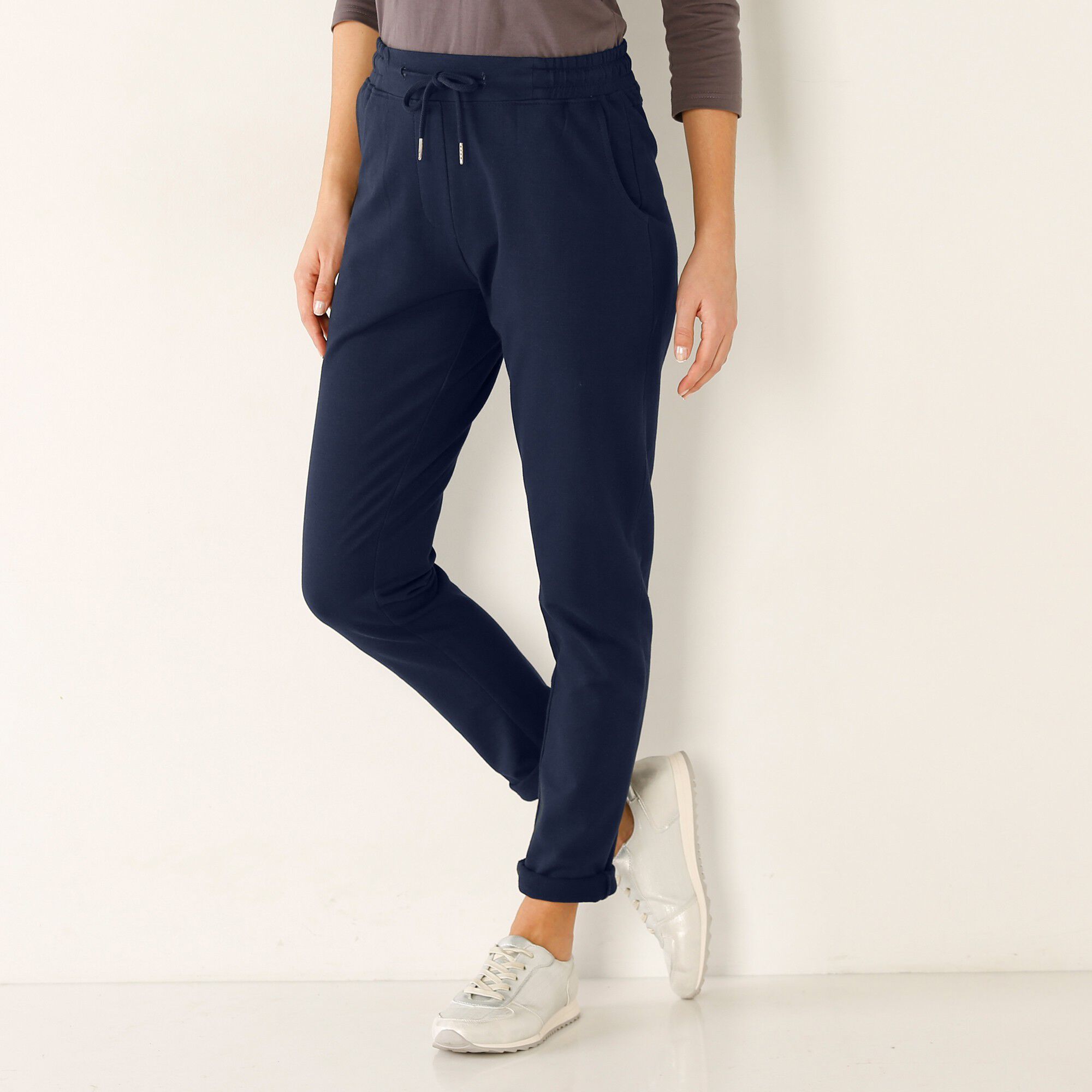 Pantalon jogpant ceinture élastiquée molleton