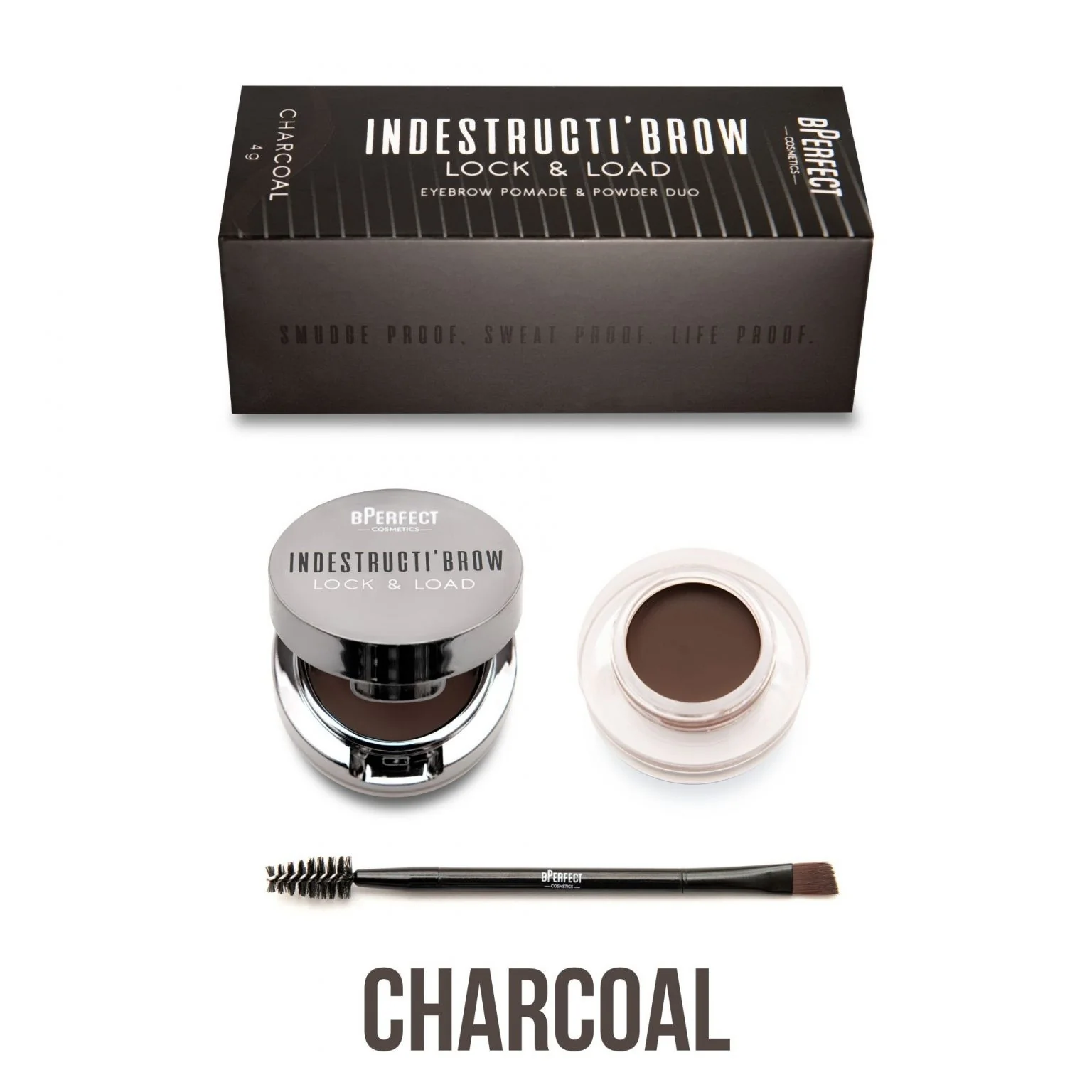 Indestructibrow Lock & Load Brow Pomade - Eyebrow Gel and Mascara