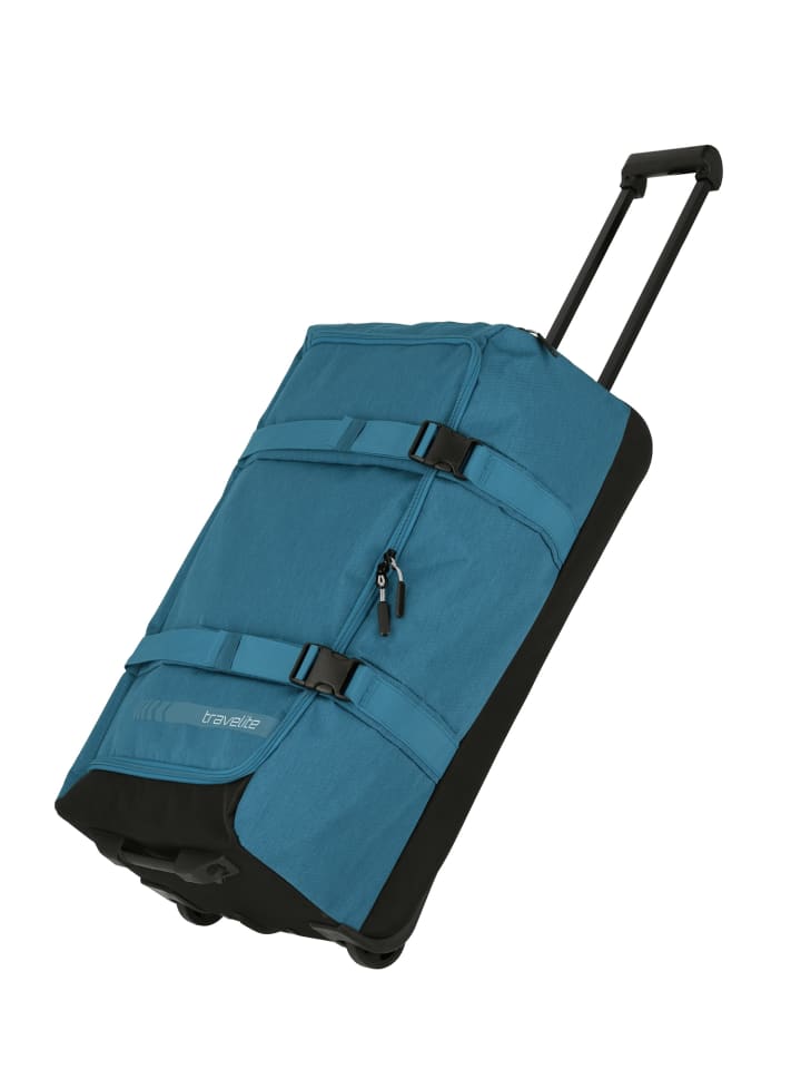 travelite Reisetasche Kick Off Rollenreisetasche L in Petrol günstig kaufen onesize