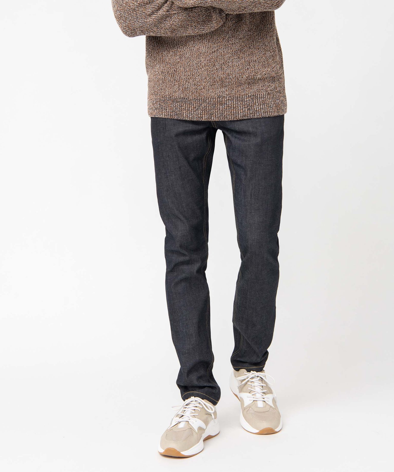 Jean homme coupe Slim en stretch brut | GEMO