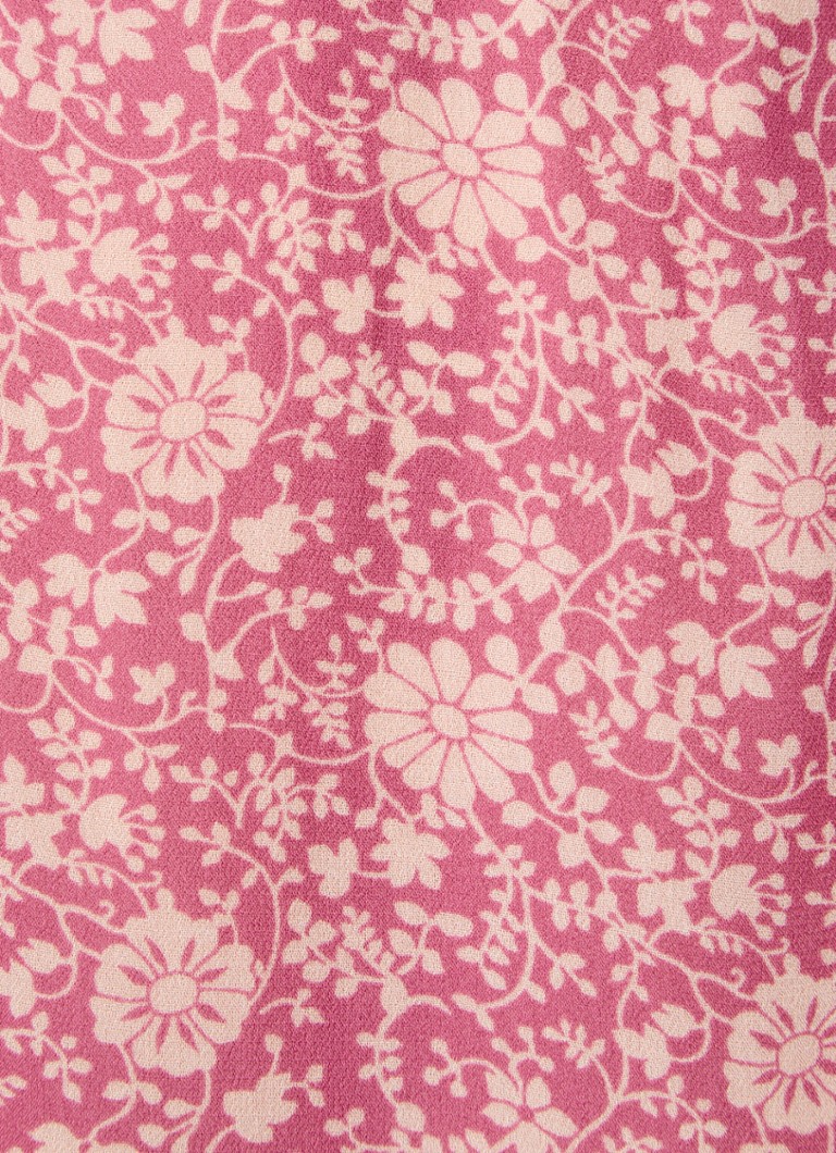 Rochie scurtă de tip tunică cu imprimeu floral, creată de Gerard Darel.