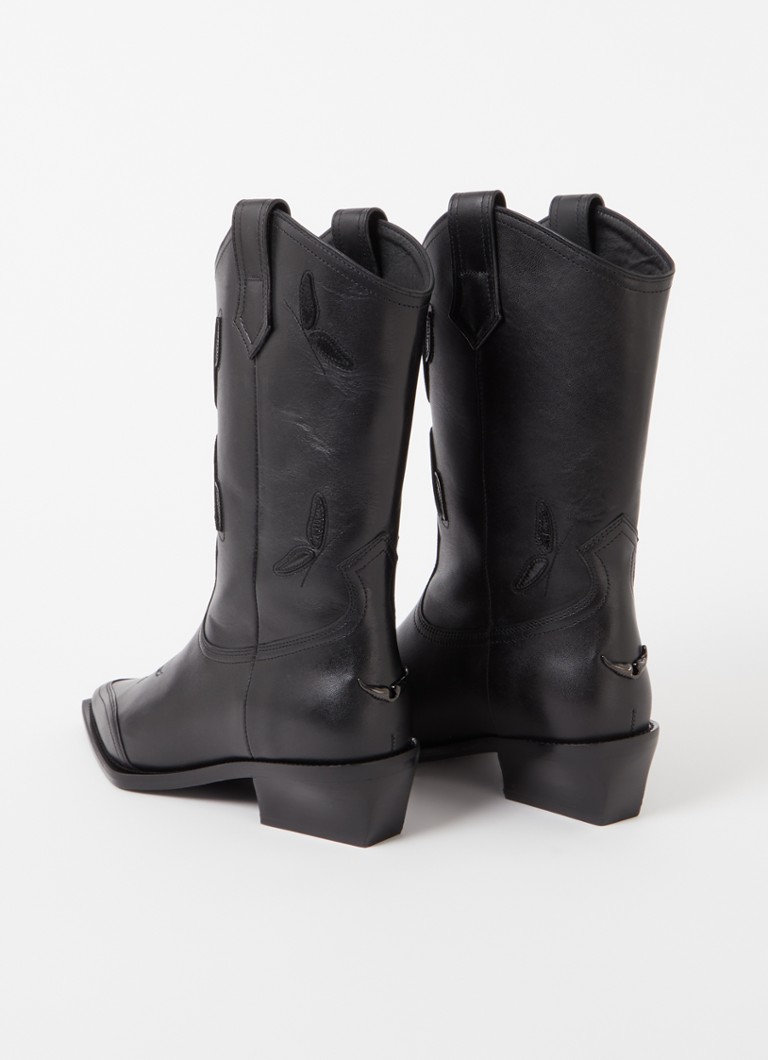Zadig&Voltaire  Cara Western cowboylaars van leer
