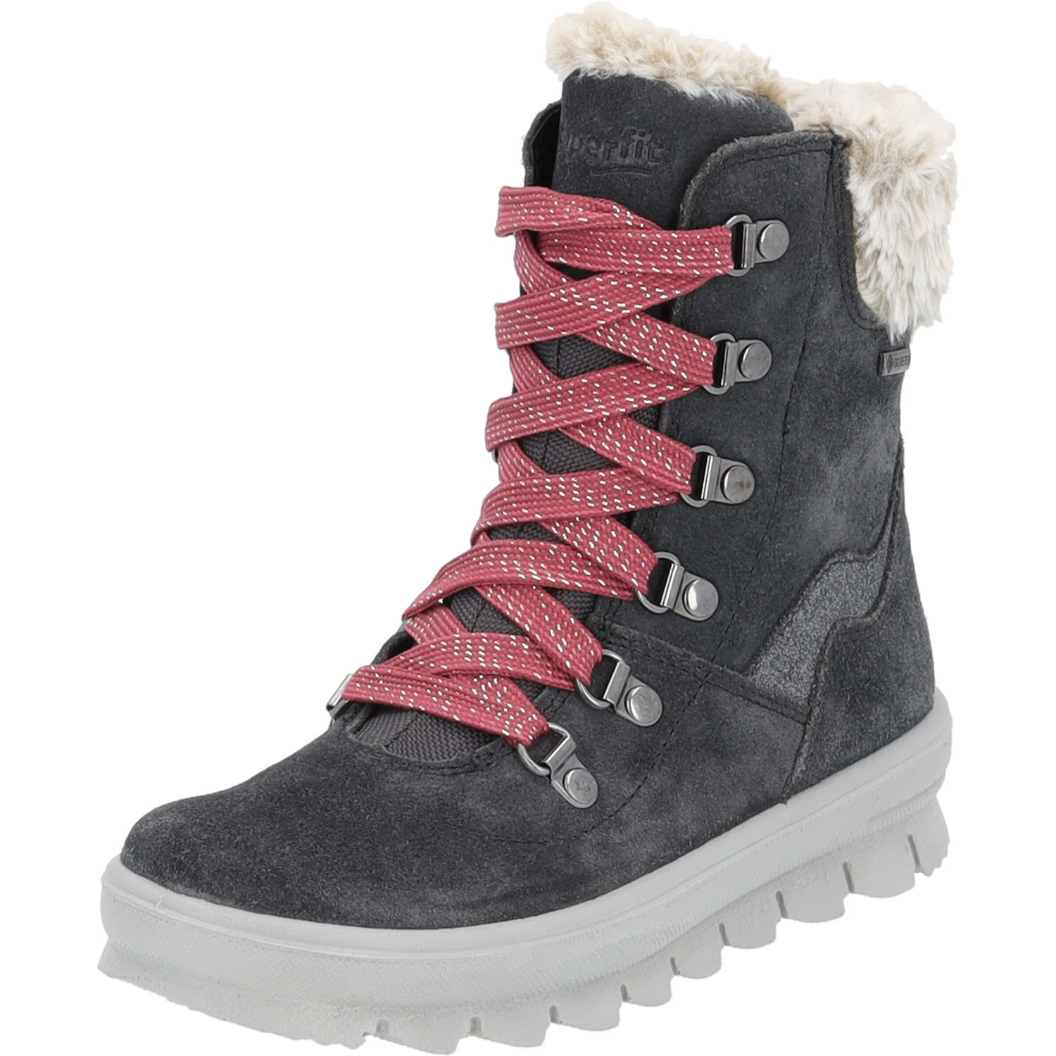 Superfit FLAVIA 00220, Winterstiefel, Damen, GRAU/PINK