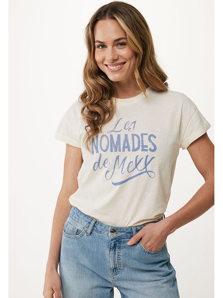 Mexx Shirt in Creme günstig kaufen