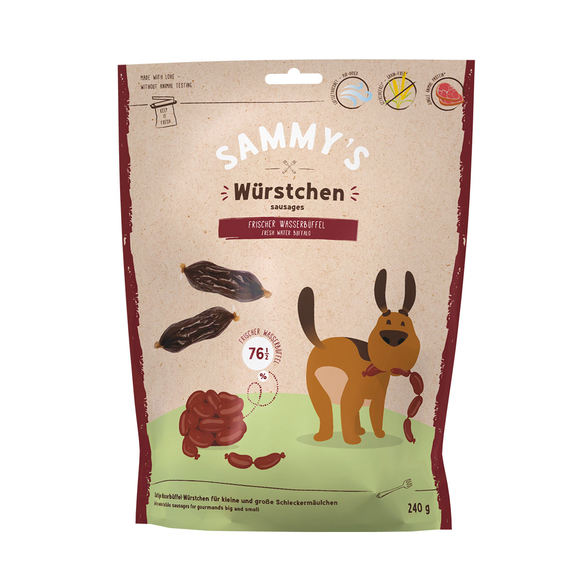 Sammy´s Würstchen Wasserbüffel günstig kaufen bei ZooRoyal