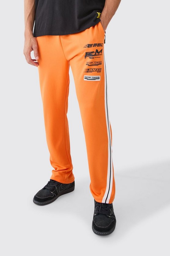 Trikot-Jogginghose mit Seitenstreifen