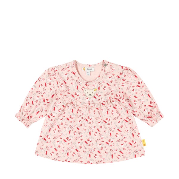 Bluse langarm, rosa für Mädchen