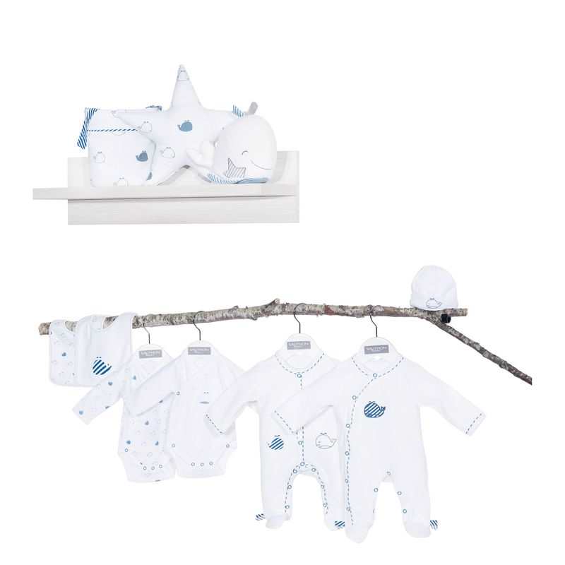 Doudou Blue baleine