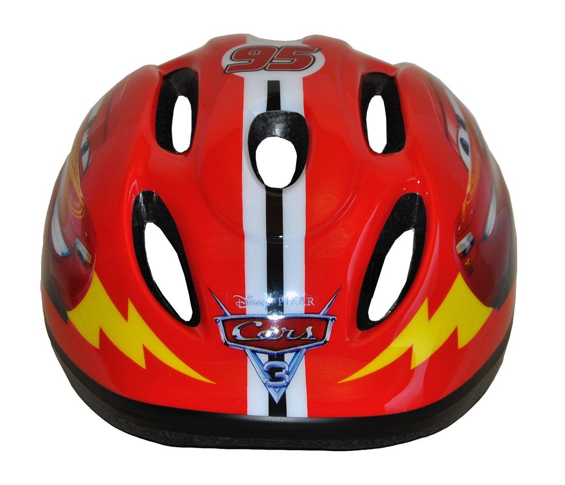 STAMP Kinderfahrradhelm Kinderfahrradhelm 53-56cm CARS Fahrradhelm Helm Kinderhelm
