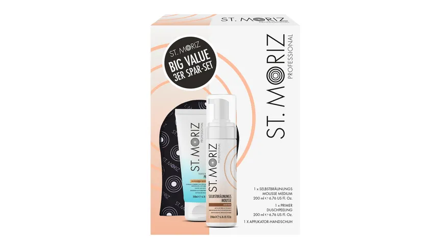 St. Moriz Professional Big Value 3er Spar-Set Geschenkpackung