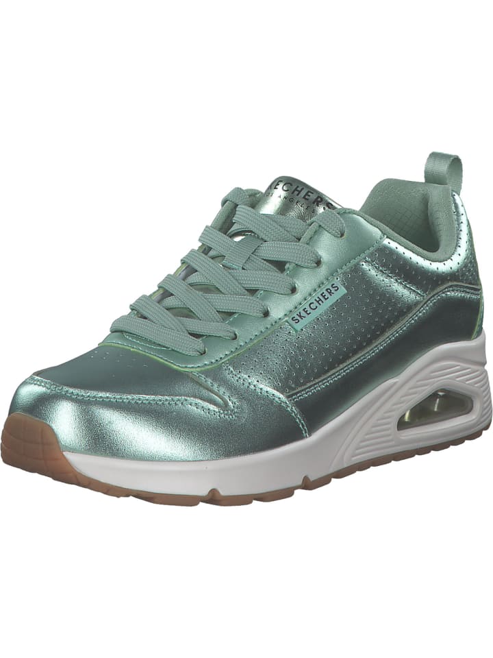 Skechers Schnürschuhe in Grün günstig kaufen