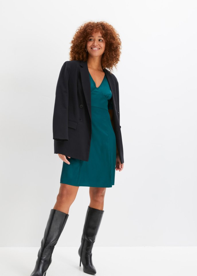 Satin-Kleid