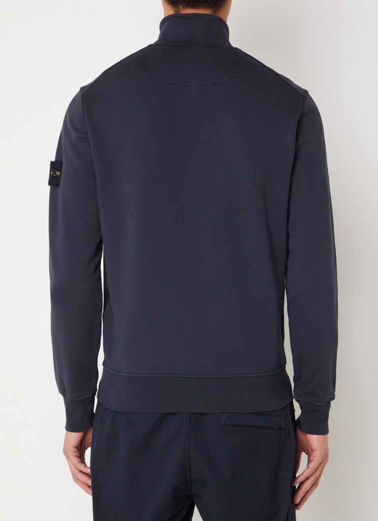Stone Island 64351 dukserica s logom i bočnim džepovima