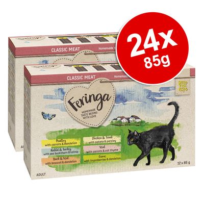 Sparpaket Feringa Classic Meat Menü Pouch 24 x 85 g