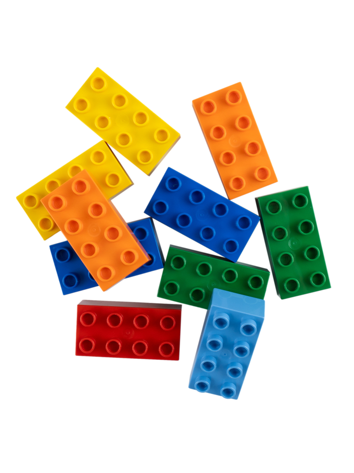 LEGO DUPLO® 2x4 Bausteine Bunt 3011 10x Teile - ab 18 Monaten in blue günstig kaufen Anzahl: 10 Stück
