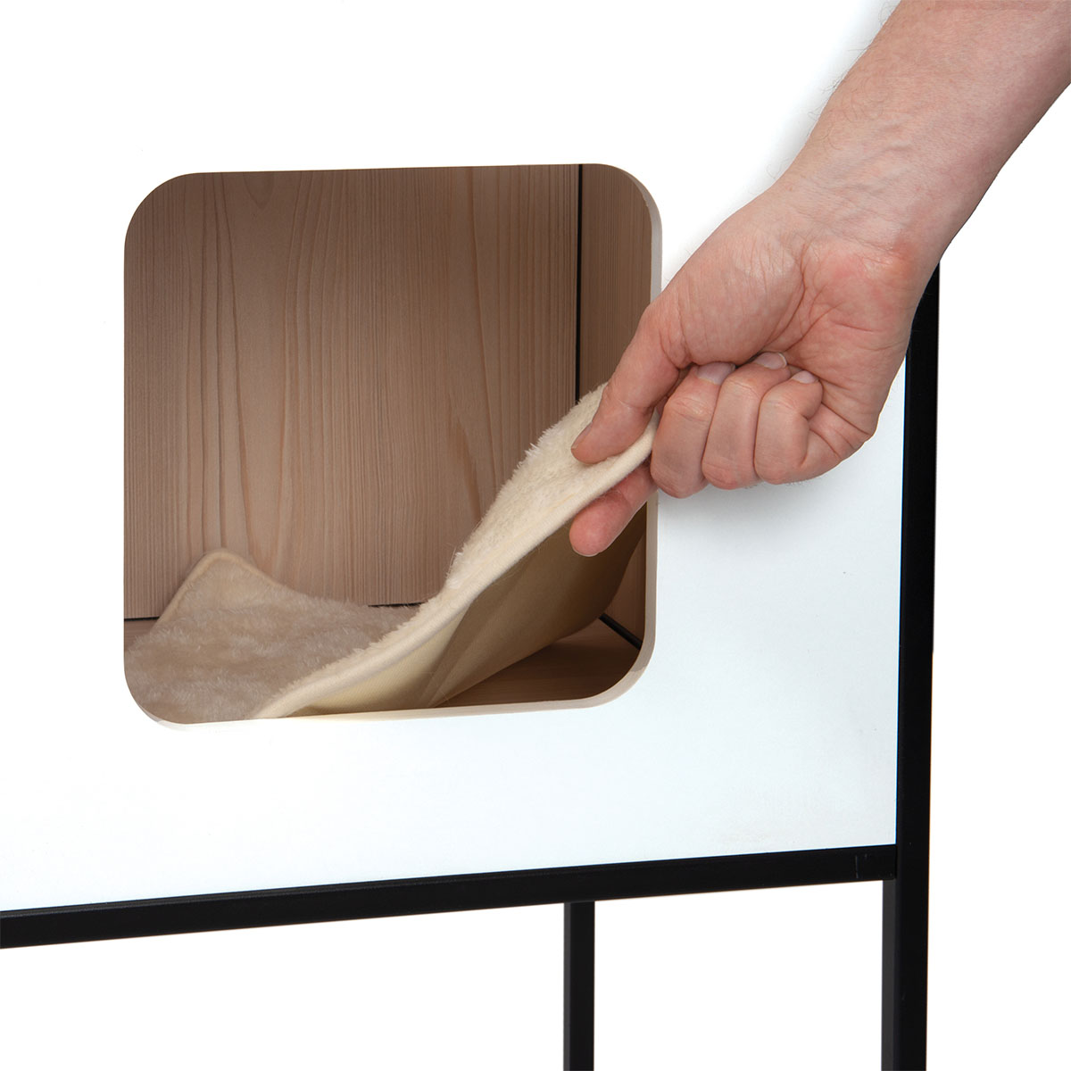 catit Vesper Patio Kratzbaum groß 115 x 21,5 x 48cm