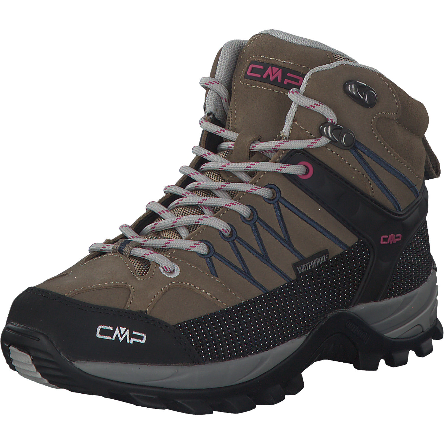 CMP Rigel Mid 3Q12946, Trekkingschuhe, Damen, castoro