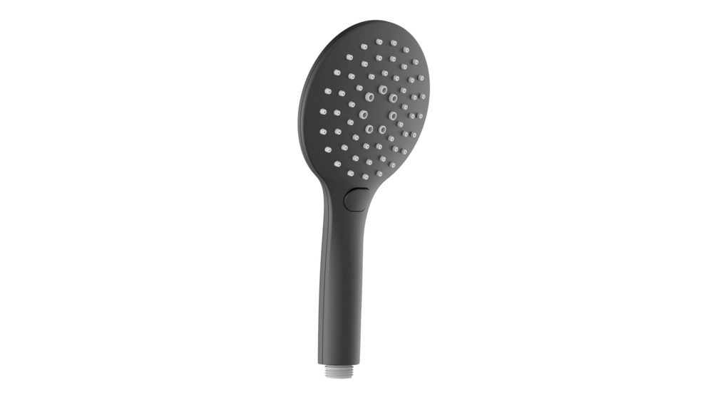 Schütte Duschset RAVEN Schwarz matt