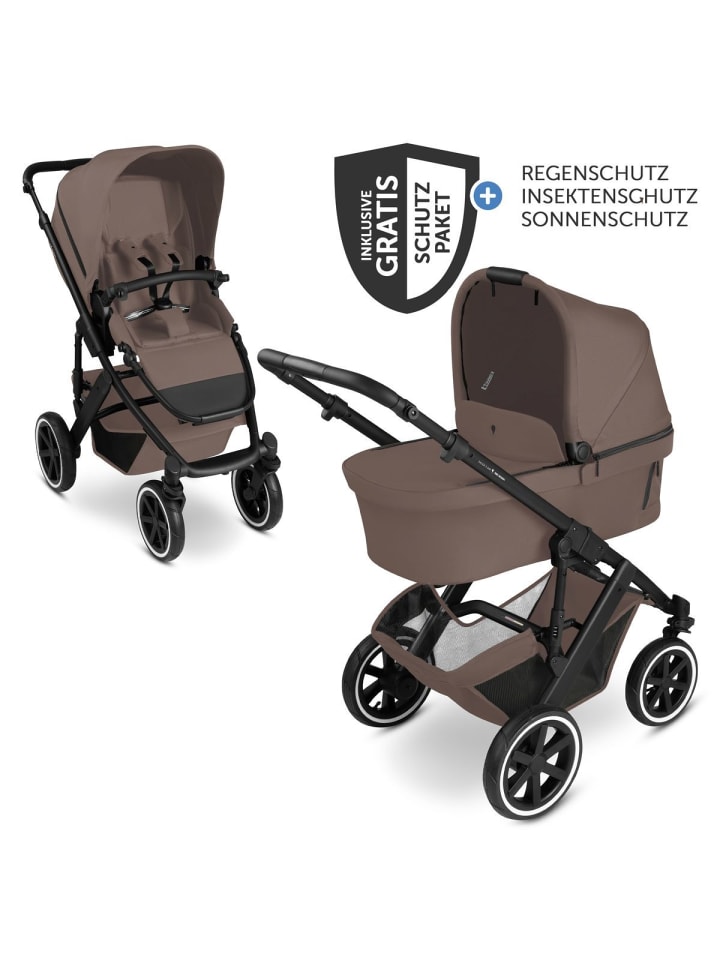ABC-Design Kombi-Kinderwagen Salsa 5 Air inkl. Babywanne in beige günstig kaufen onesize