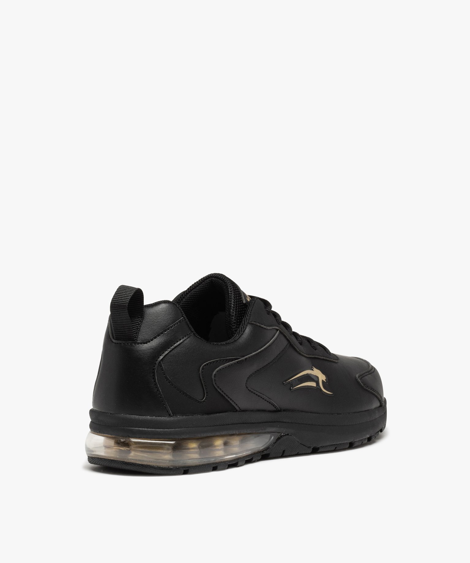 Baskets homme unies à semelle bulle d’air - Airness noir | GEMO