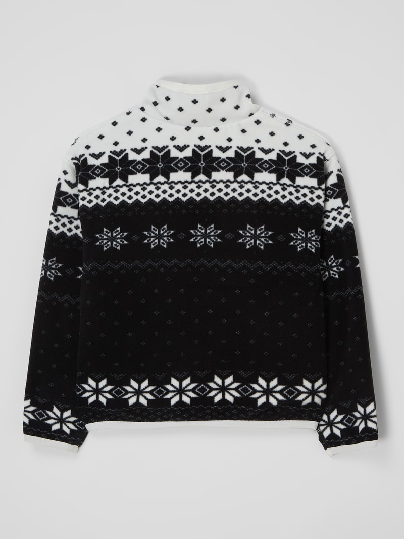 Sweatshirt aus Fleece in offwhite