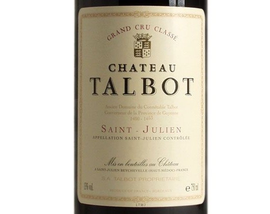 Château Talbot 2002 Bordeaux Saint-Julien