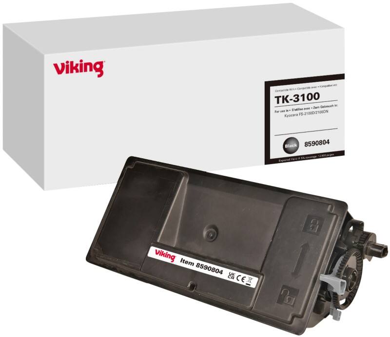 Viking TK-3100 Kompatibel Kyocera Tonerkartusche Schwarz