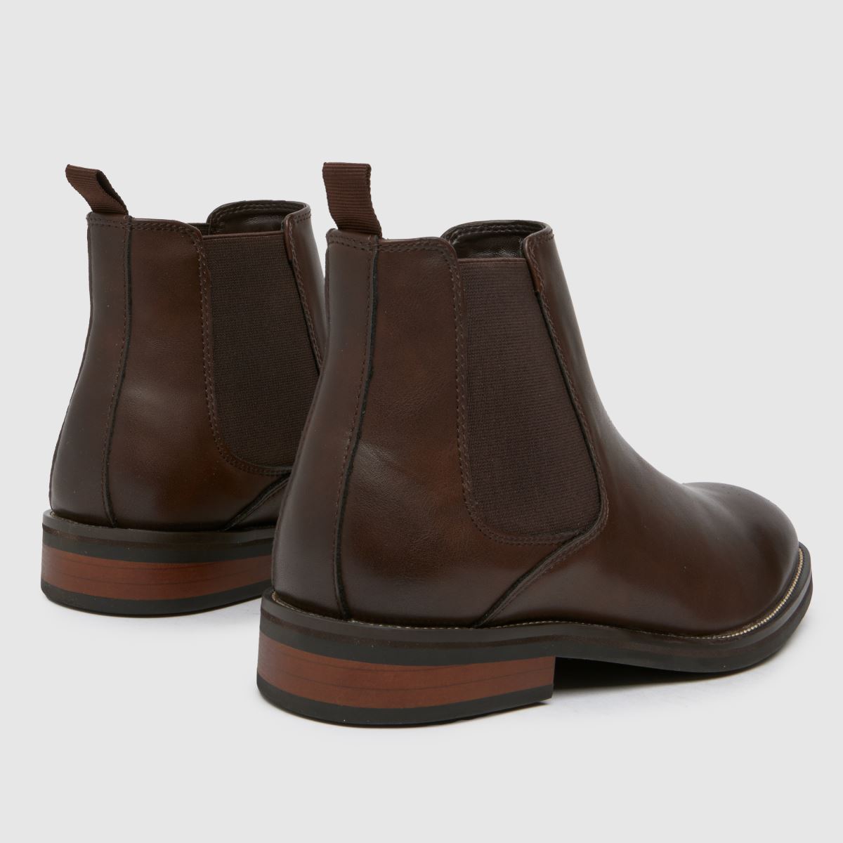 Schuh Damon Chelsea-stövlar i brunt